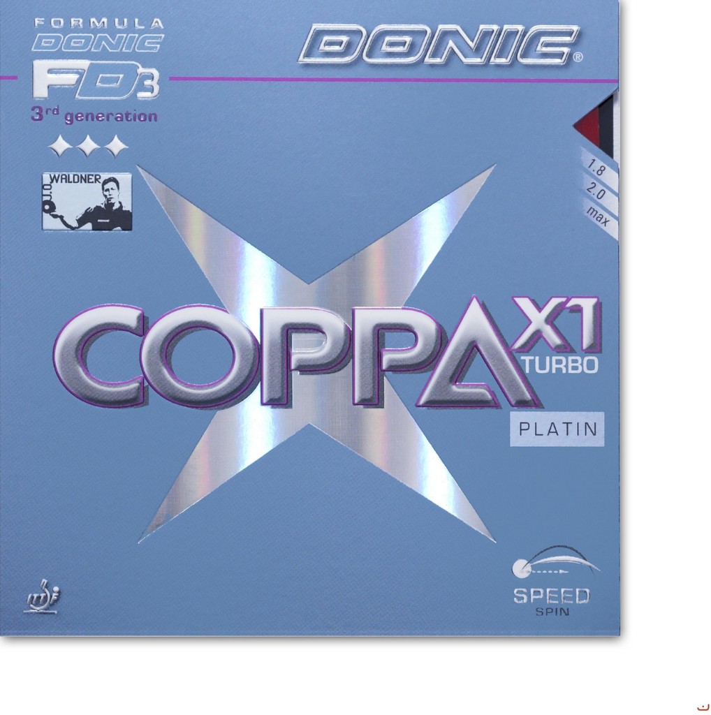 Donic Coppa X1 Turbo (Platin)