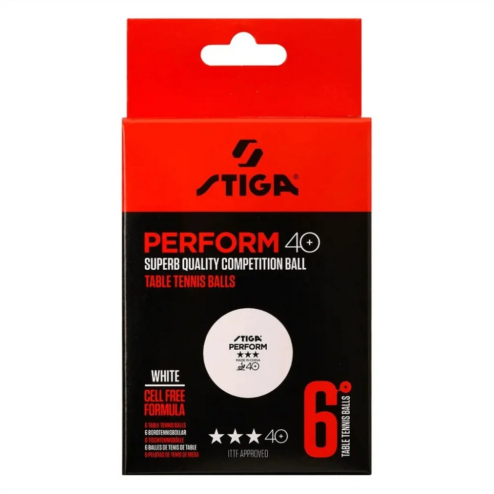 Stiga Perform 40+ míčky*** plast / 6 ks/