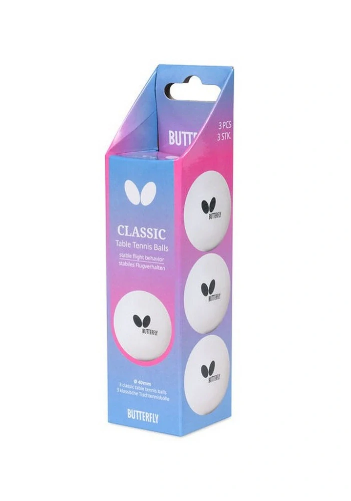 Butterfly míčky Classic 3ks