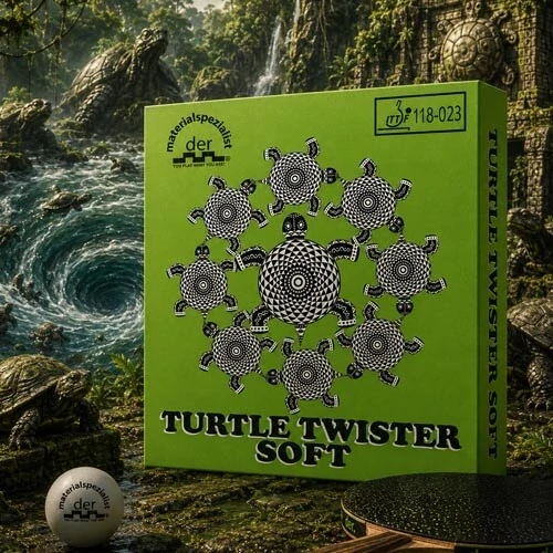 Der Materialspezialist The Wall +potahy Turtle Twister Soft/Hallucination pálka       