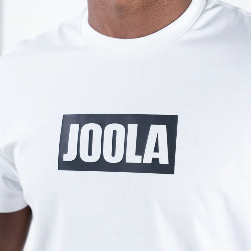 Joola Wordmark bavlněné tričko bílé