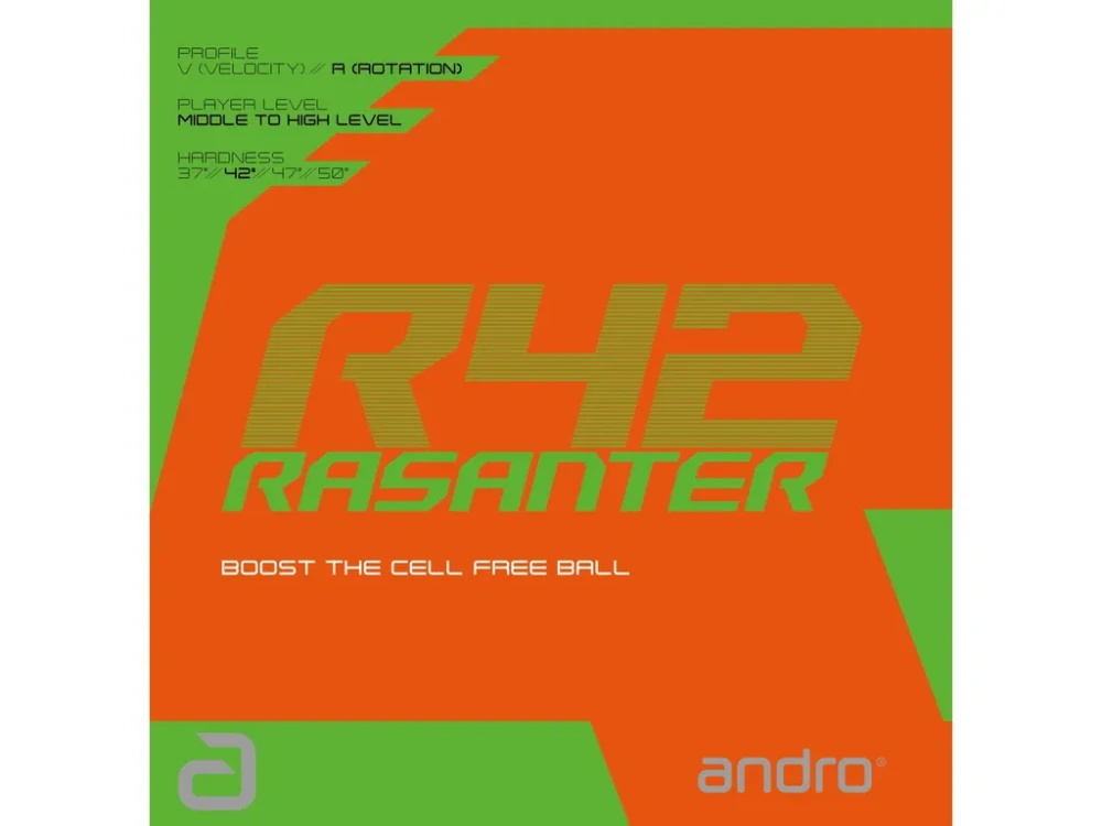 Andro Timber 5 ALL/S + Andro Rasanter R42 pálka