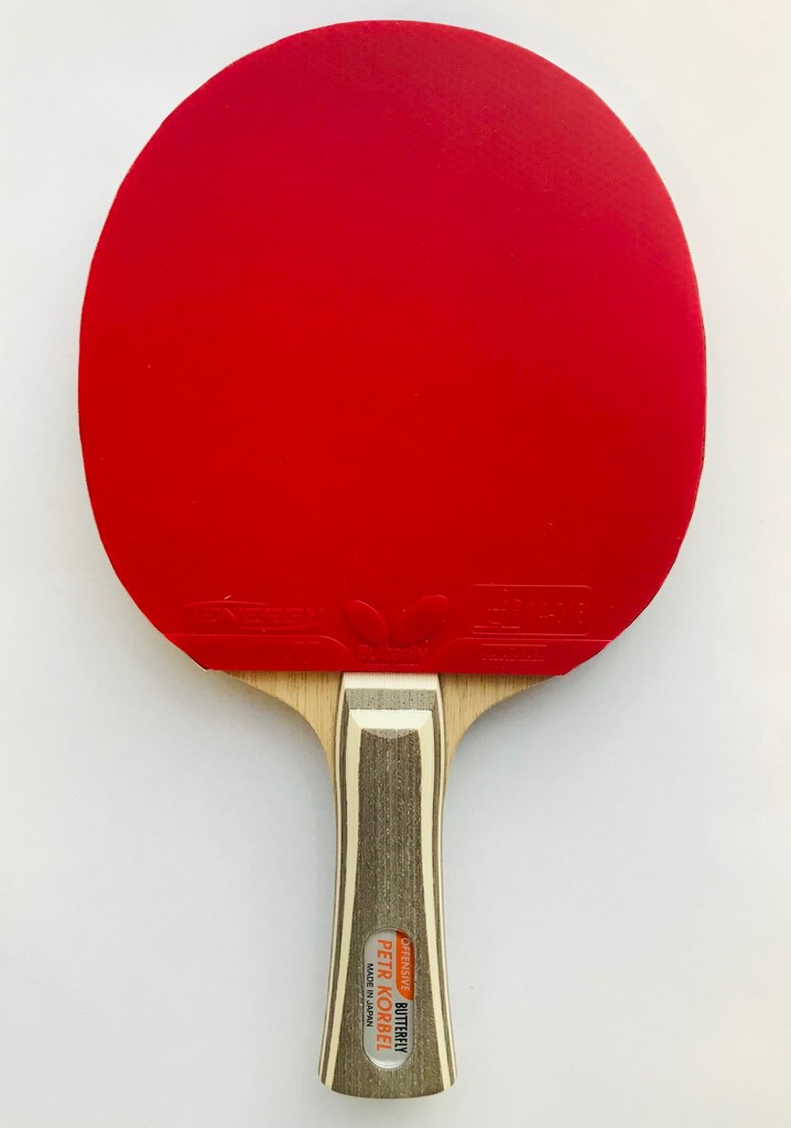 Butterfly Petr Korbel (Japan)+Butterfly Tenergy 80 pálka