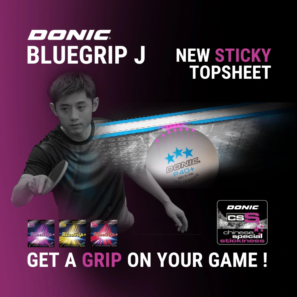 Donic Bluegrip J1 potah